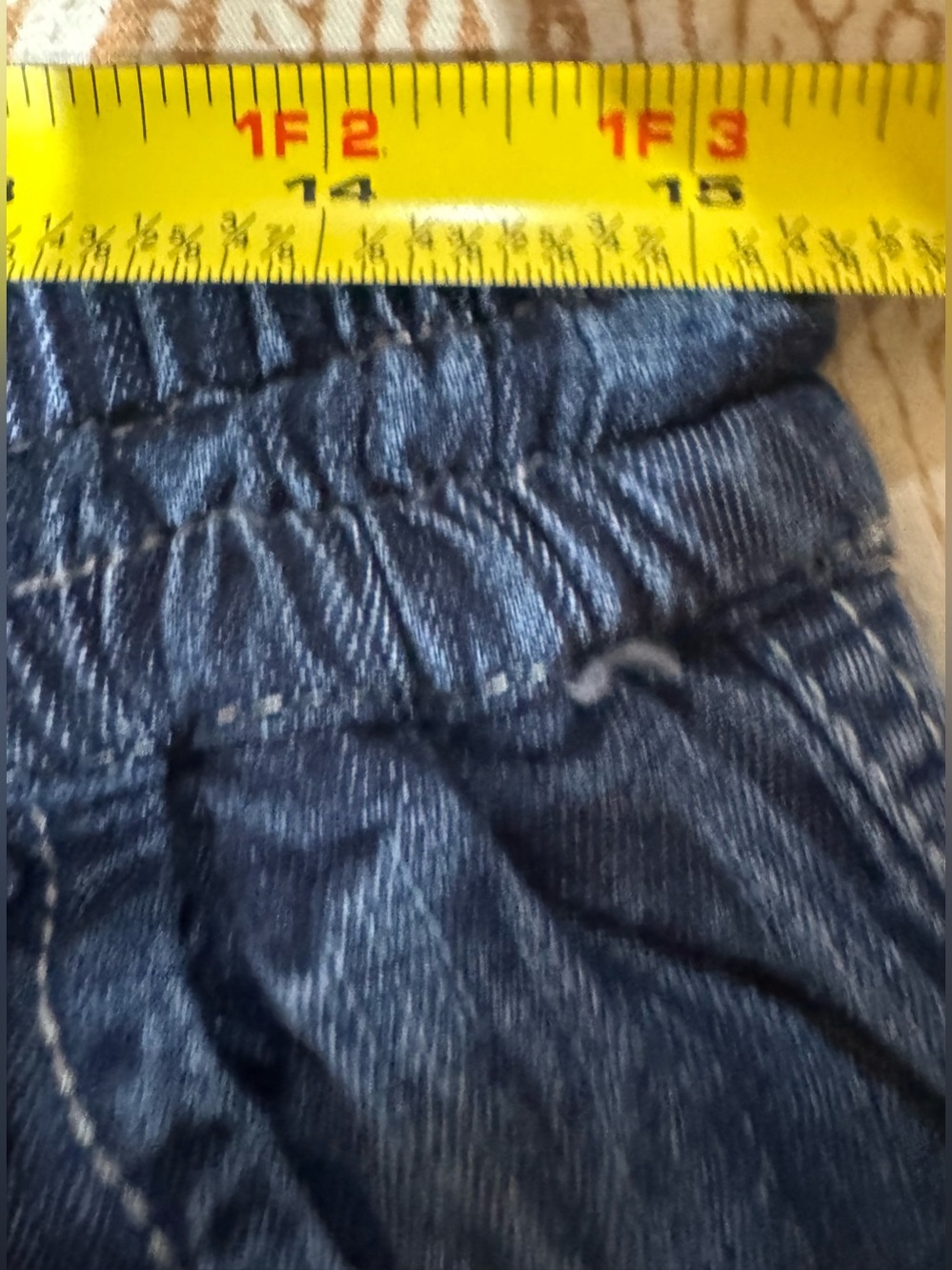 We the free Distance Lover Colette Blue denim shorts - Picture 9 of 9